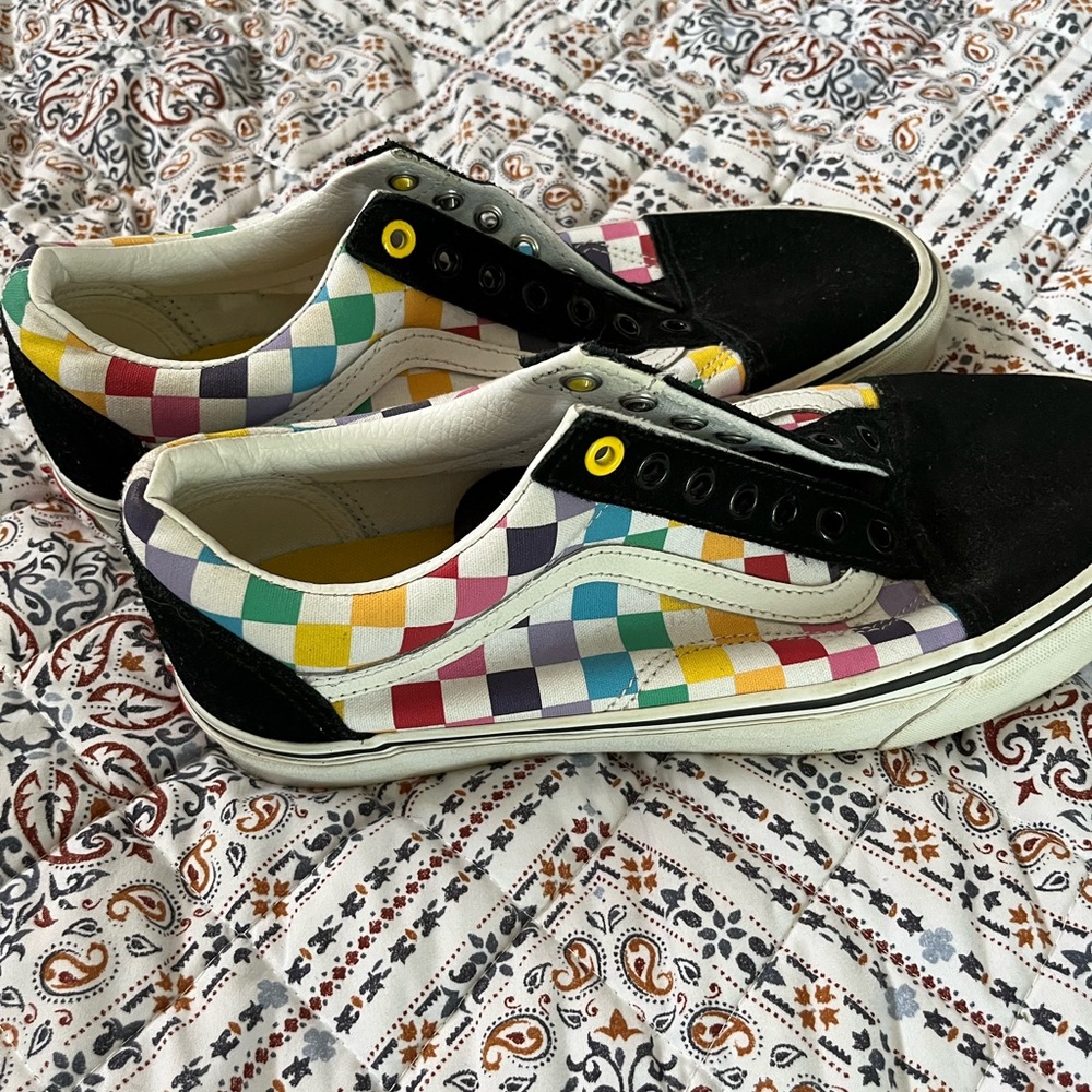 Women’s/men’s vans.  Size 11 women’s/9.5 men’s